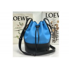 Loewe Small Balloon bag in Blue/Black nappa and calfskin Loewe Small Balloon bag in Blue/Black nappa and calfskin