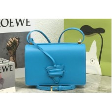 Loewe Barcelona bag in Lagoon Blue silk calfskin Loewe Barcelona bag in Lagoon Blue silk calfskin