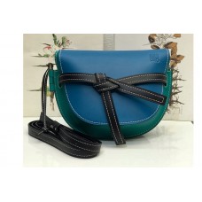 Loewe Small Gate bag in Green/Blue soft calfskin Loewe Small Gate bag in Green/Blue soft calfskin