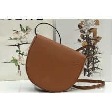 Loewe Heel Duo bag in Tan soft natural calfskin Loewe Heel Duo bag in Tan soft natural calfskin
