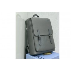 Loewe Military Backpack in Gray soft grained calfskin Loewe Military Backpack in Gray soft grained calfskin