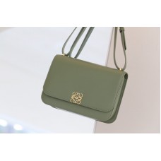 Loewe Goya bag in Green silk calfskin Loewe Goya bag in Green silk calfskin