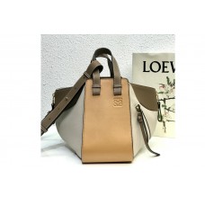 Loewe Small Hammock bag in Brown/White classic calfskin Loewe Small Hammock bag in Brown/White classic calfskin