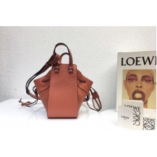 Loewe Mini Hammock Drawstring bag in Brown soft grained calfskin Loewe Mini Hammock Drawstring bag in Brown soft grained calfskin