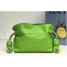 Loewe Mini Flamenco clutch in Green nappa calfskin Loewe Mini Flamenco clutch in Green nappa calfskin