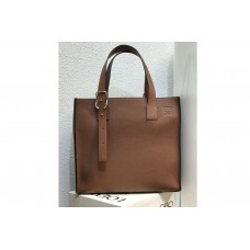 Loewe Buckle tote bag in Brown soft grained calfskin Loewe Buckle tote bag in Brown soft grained calfskin