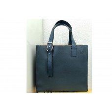 Loewe Buckle tote bag in Blue soft grained calfskin Loewe Buckle tote bag in Blue soft grained calfskin