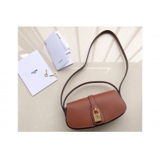 Celine CLUTCH ON STRAP IN Tan SMOOTH CALFSKIN Celine CLUTCH ON STRAP IN Tan SMOOTH CALFSKIN