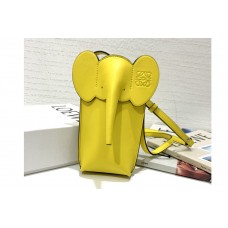Loewe Elephant Pocket in Yellow classic calfskin Loewe Elephant Pocket in Yellow classic calfskin