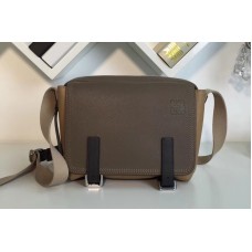 Loewe AA72 military messenger XS Bags Green/Beige Soft Grained Calf Leather Loewe AA72 military messenger XS Bags Green/Beige Soft Grained Calf Leather
