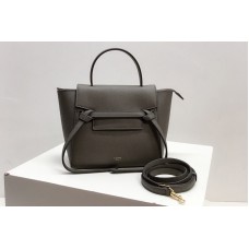 Celine Nano Belt Bag in Dark Olive Grained Calfskin Leather Celine Nano Belt Bag in Dark Olive Grained Calfskin Leather