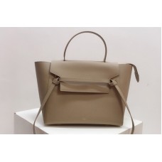 Celine Micro Belt Bag in Gray Grained Calfskin Leather Celine Micro Belt Bag in Gray Grained Calfskin Leather