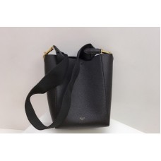 Celine sangle small bucket bag in Black soft grained calfskin Celine sangle small bucket bag in Black soft grained calfskin