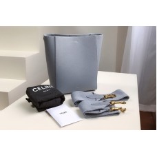 Celine sangle small bucket bag in Arctic Blue soft grained calfskin Celine sangle small bucket bag in Arctic Blue soft grained calfskin
