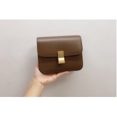Celine TEEN CLASSIC BAG IN CAMEL BOX CALFSKIN Celine TEEN CLASSIC BAG IN CAMEL BOX CALFSKIN