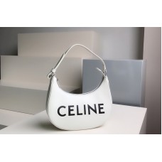 Celine Ava Bag in White smooth calfskin with celine print Celine Ava Bag in White smooth calfskin with celine print