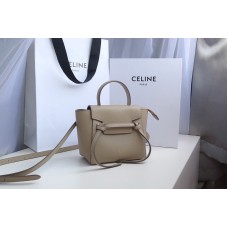 Celine PICO BELT BAG IN Beige GRAINED CALFSKIN Celine PICO BELT BAG IN Beige GRAINED CALFSKIN