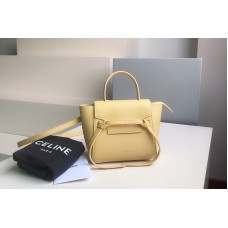 Celine PICO BELT BAG IN Yellow GRAINED CALFSKIN Celine PICO BELT BAG IN Yellow GRAINED CALFSKIN