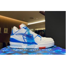 Louis Vuitton 1A8FFK Trainer sneaker in White Calf leather