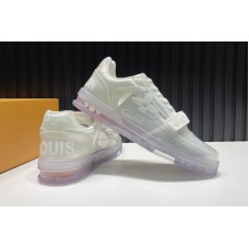 Louis Vuitton 1A98X5 Trainer sneaker in White Transparent canvas Louis Vuitton 1A98X5 Trainer sneaker in White Transparent canvas