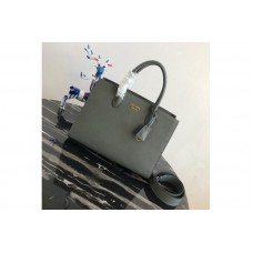 Prada Large Saffiano Leather Handbag in Green Saffiano Leather Prada Large Saffiano Leather Handbag in Green Saffiano Leather