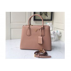 Prada Medium Prada Galleria Saffiano leather bag in Pink Saffiano leather