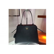Prada Matinee handbags Black Saffiano leather Prada Matinee handbags Black Saffiano leather