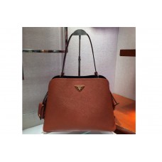 Prada Matinee handbags Brown Saffiano leather Prada Matinee handbags Brown Saffiano leather