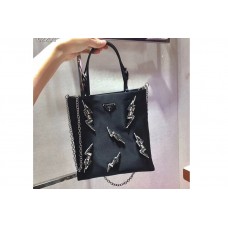 Prada handbags Black Nylon with Crystal Prada handbags Black Nylon with Crystal