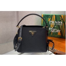 Prada Matinee Micro Saffiano leather bag in Black Saffiano leather Prada Matinee Micro Saffiano leather bag in Black Saffiano leather