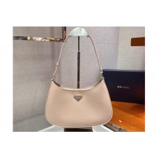 Prada Prada Cleo brushed leather shoulder bag in Sand brushed leather Prada Prada Cleo brushed leather shoulder bag in Sand brushed leather