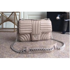Prada Diagramme medium leather bags Apricot Stitched leather Prada Diagramme medium leather bags Apricot Stitched leather