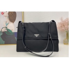 Prada invites Shoulder bag in black nylon Prada invites Shoulder bag in black nylon