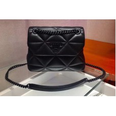 Prada Small Spectrum shoulder bag Black Stitched nappa leather Prada Small Spectrum shoulder bag Black Stitched nappa leather