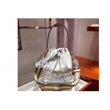 Prada Leather bucket bags White Calf leather Prada Leather bucket bags White Calf leather