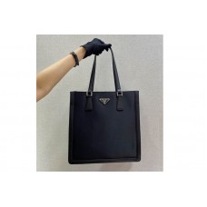 Prada Leather and nylon tote bag in Black Nylon Prada Leather and nylon tote bag in Black Nylon