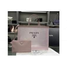 Prada Sequined mesh tote bag in Pink Fabric/Leather Prada Sequined mesh tote bag in Pink Fabric/Leather