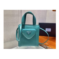 Prada Nappa leather tote bag in Green nappa leather