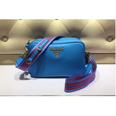 Prada Leather shoulder bags Blue Calf leather Prada Leather shoulder bags Blue Calf leather