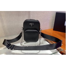 Prada Saffiano leather mini bag in Black Saffiano leather Prada Saffiano leather mini bag in Black Saffiano leather