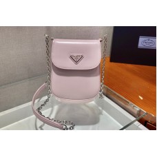 Prada Brushed leather mini-bag in Pink brushed leather Prada Brushed leather mini-bag in Pink brushed leather