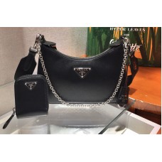Prada Saffiano leather shoulder bag in Black Saffiano leather Prada Saffiano leather shoulder bag in Black Saffiano leather
