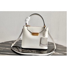 Prada Tote Saffiano Leather Bags in White Saffiano Leather Prada Tote Saffiano Leather Bags in White Saffiano Leather