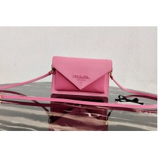 Prada Saffiano leather mini-bag in Pink Saffiano leather Prada Saffiano leather mini-bag in Pink Saffiano leather