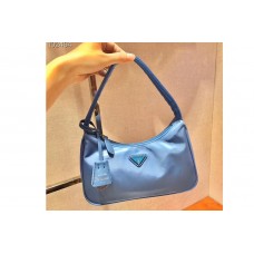 Prada Re-Edition 2000 nylon mini-bags Blue Re-nylon Prada Re-Edition 2000 nylon mini-bags Blue Re-nylon