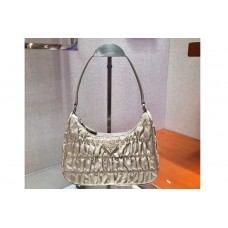 Prada Nylon and Saffiano leather mini bags Beige Nylon