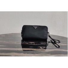 Prada Fabric Cosmetic Pouch in Black Fabric Prada Fabric Cosmetic Pouch in Black Fabric