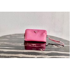 Prada Fabric Cosmetic Pouch in Pink Fabric Prada Fabric Cosmetic Pouch in Pink Fabric