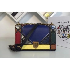 Dior Miorama Archi cannage bag Multicolor studded matt calfskin with Archicannage motif Dior Miorama Archi cannage bag Multicolor studded matt calfskin with Archicannage motif