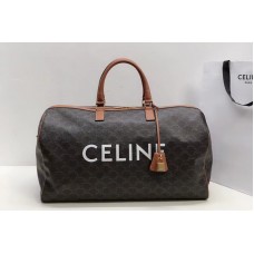 Celine LARGE VOYAGE BAG IN TRIOMPHE CANVAS Celine LARGE VOYAGE BAG IN TRIOMPHE CANVAS